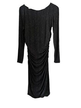 MaxMara Made In Italy Ruched Jersey Dress Size 6
